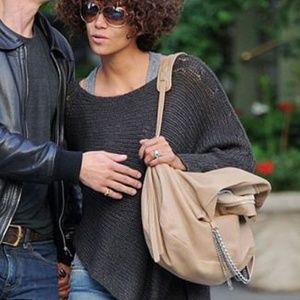 RARE Jimmy Choo Large Hobo Chain Biker Bag